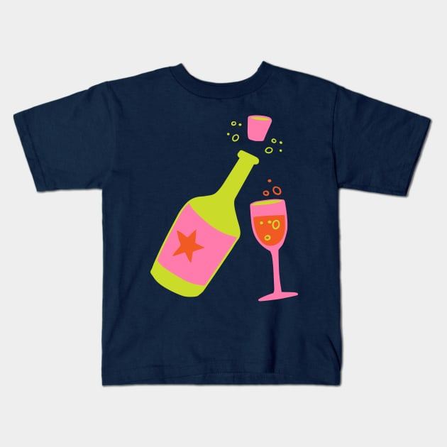 Celebrate! Kids T-Shirt by HelenDesigns